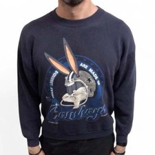 1993 Looney Tunes Bugs Bunny Dallas Cowboys crewneck sweatshirt