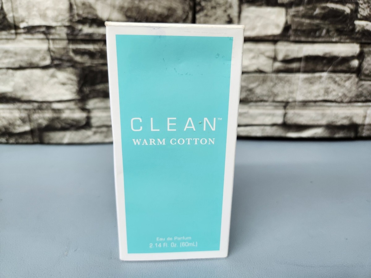 Clean Warm Cotton By Clean 2.14oz/160ml Edp Spray For Women New In