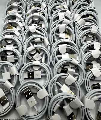 Wholesale Bulk Lot USB Cable 3Ft For Apple iPhone 14/13/12/11/8 Charger Cord
