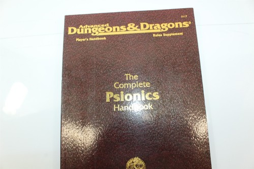Vintage 1991 Advanced Dungeons & Dragons Players Psionics Handbook #2117 - Picture 2 of 10