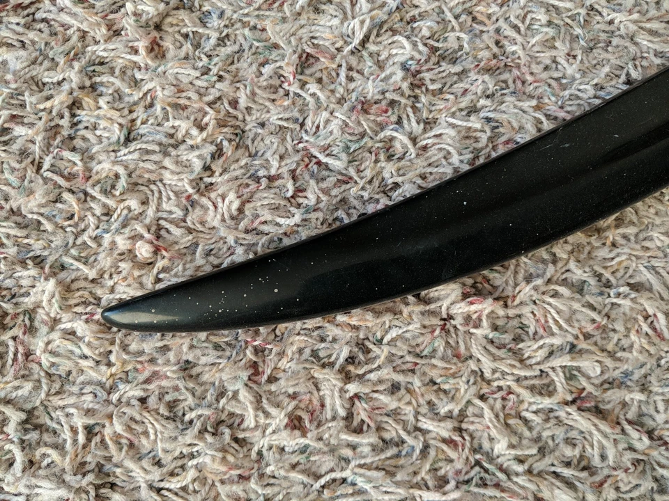 LEXUS GS350 2011-06 maletero trasero tapa alerón ala labio negro OEM Foto 2 de 4