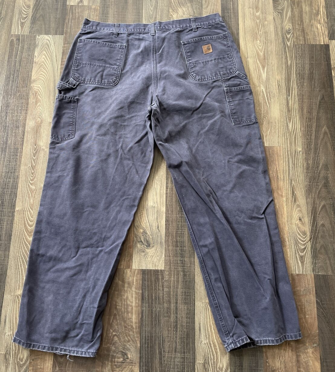 Carhartt B11 PTB Gray Dungaree Fit Work Pants size W39 L30 Carhartt B11 PTB Gray Dungaree Fit Work Pants size W39 L30