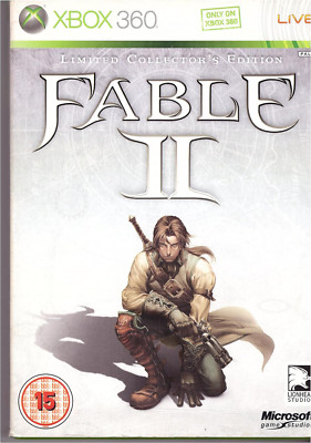 Fable II 2 Limited Collectors Edition XBOX 360 Videospiel Original UK Release