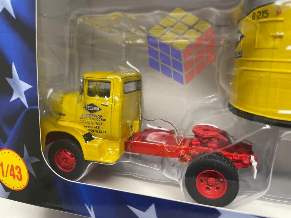 Camion clásico americano Ford C-700 COE / Keeshin 1955 (Escala 1/43) Ixo, epoca - Imagen 2 de 4