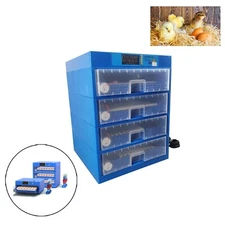 256 Egg/Duck/Goose/ Incubator Automatic Chicken Quail Hatcher Incubators 110V