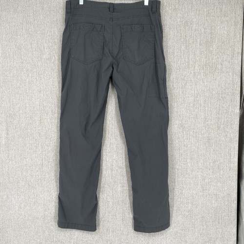 Eddie Bauer Pants Mens 34x32 Gray Tech Hiking Outdoor Stretch Straight Gorpcore - Picture 2 of 15