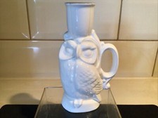 ROYAL DOULTON - FINE ENGLISH BONE CHINA - OWL - CANDLE HOLDER.