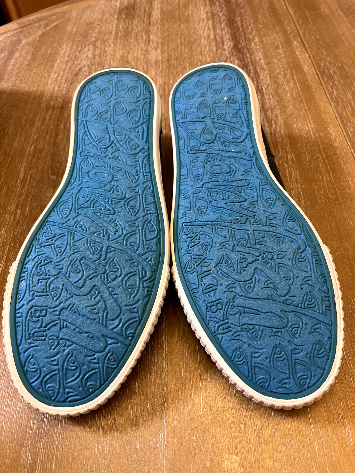 Blowfish Malibu Marley Women's Fashion Sneakers Blue Cotton Canvas Shoes Size 9