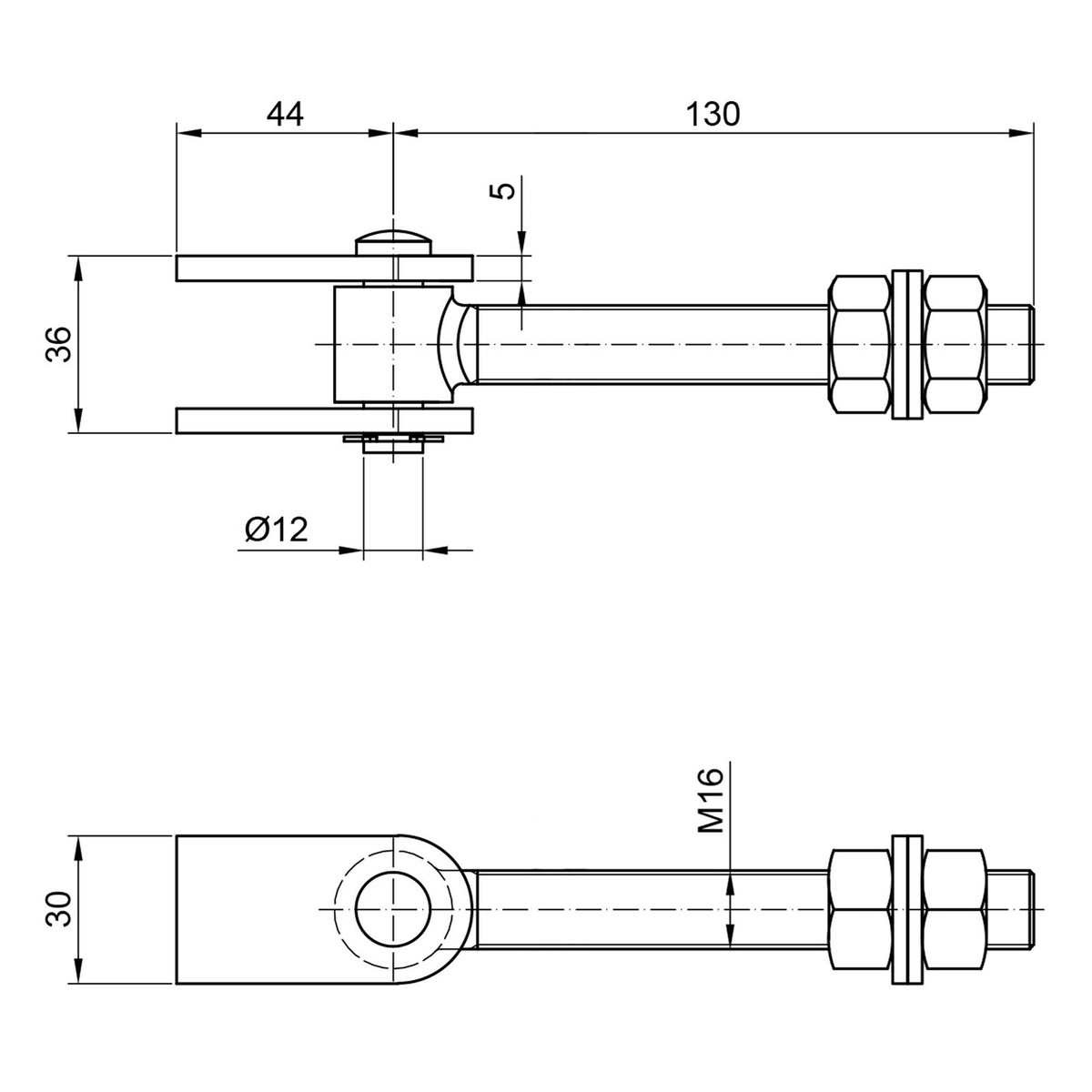 Support De Matériel Porte Charnière Acier À Toute Épreuve Charnière De