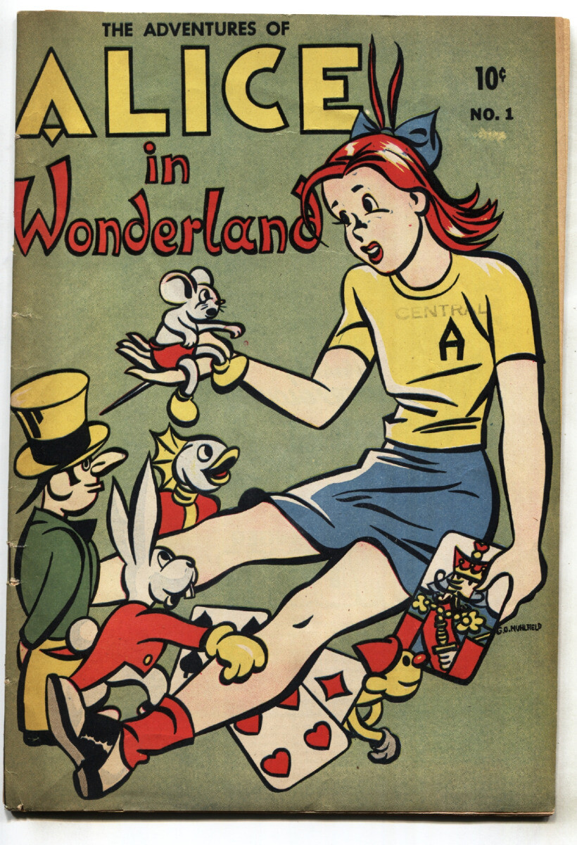 Adventures of Alice #1 1945-Rare Golden-Age comic book | eBay