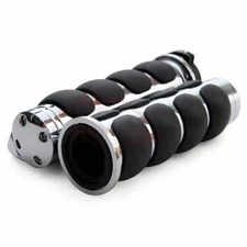Motorcycle 1" Handlbar End Hand Grips Bicycle handle For Cruiser Bikes Chopper
