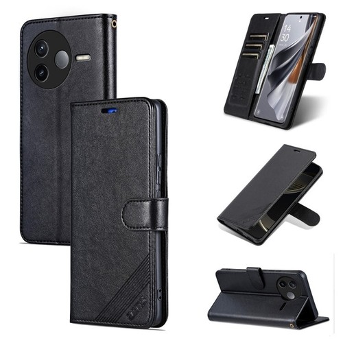 Per custodia telefono in pelle di gatto cuore in rilievo Vivo X200 Pro