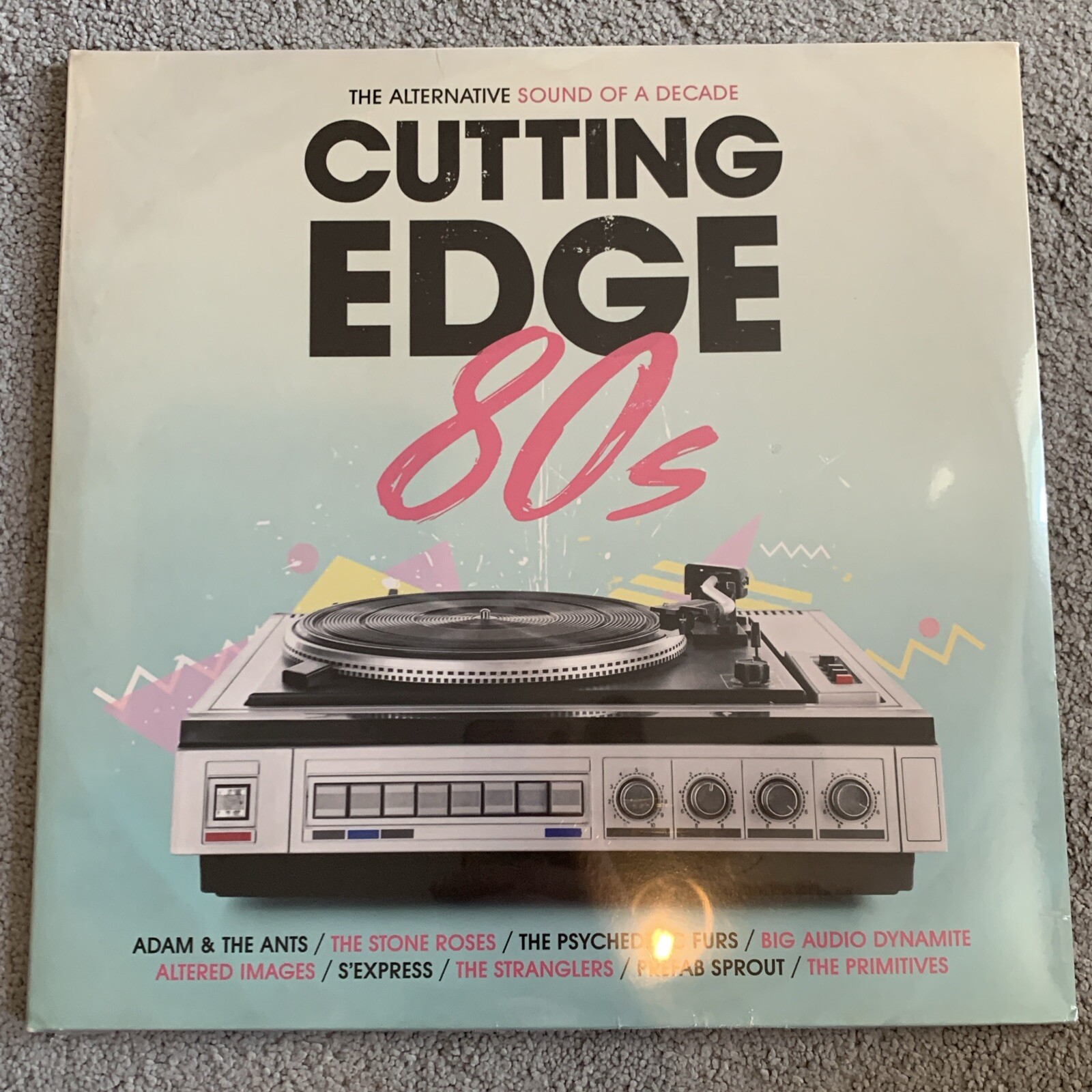 Cutting Edge '80s by Various Artists (Record, 2017) New Sealed