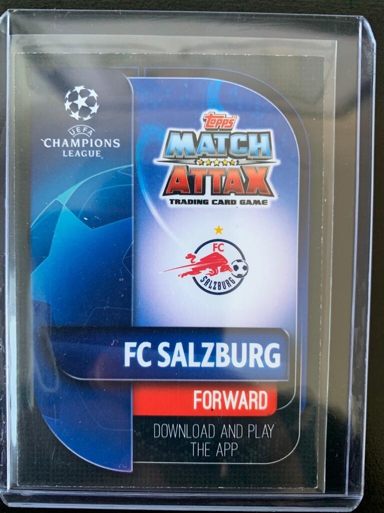 📈 Erling HAALAND Topps Champions League 2019-2020 ROOKIE CARD Red