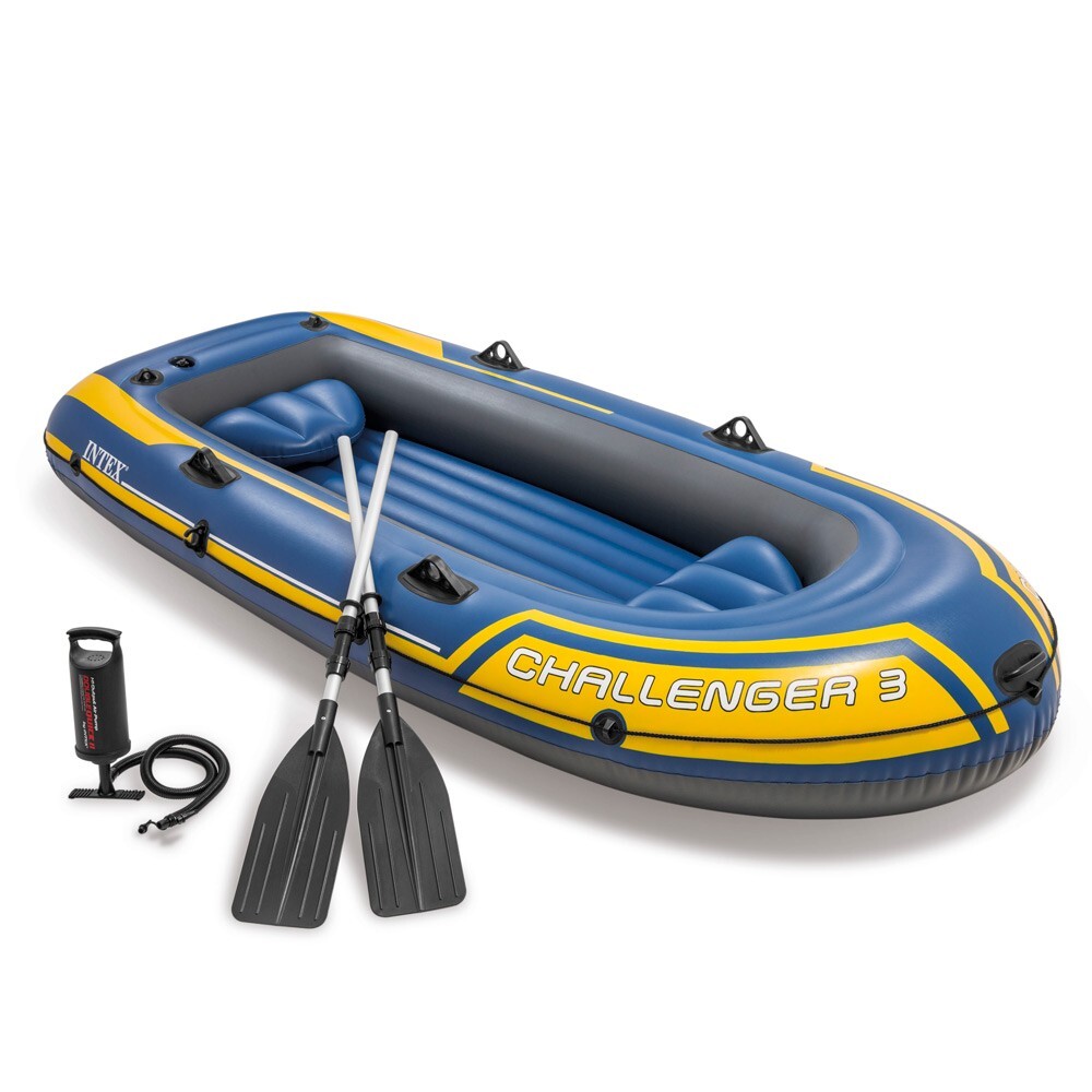 Intex 68370 Challenger 3 Set embarcación hinchable barca