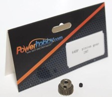 PowerHobby 64DP / 64P 28T Harden Steel Pinion Gear 64-Pitch 28-Tooth