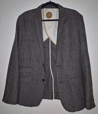 MENS COMMON PEOPLE SMART / CASUAL BLAZER JACKET SIZE 40 BROWN