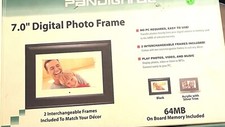Pandigital 7.0 Digital Photo Frame - 2 Interchangeable frames Missing Remote
