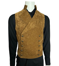 Shrine Gothic Vampire Cavalier Vest Jacket Victorian Velvet Goth Steampunk Count