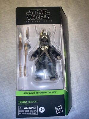 Star Wars Black Series Teebo Ewok 6 inch Action Figure for sale