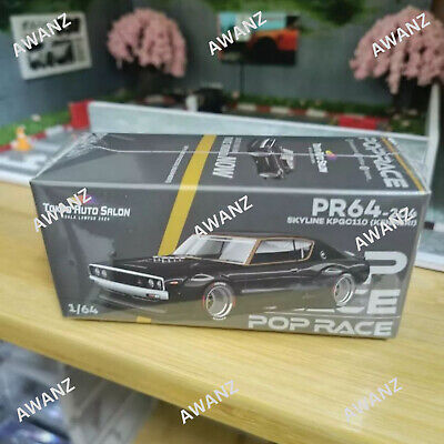 NEW 1:64 Pop Race PR64-204 Skyline KPGC110 Kenmeri Dark NEW 1:64 Pop Race PR64-204 Skyline KPGC110 Kenmeri Dark