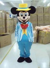 HOT Adult Suit Size MICKEY MOUSE AND MINNIE MOUSE Mascot Costume 1pcs Mickey