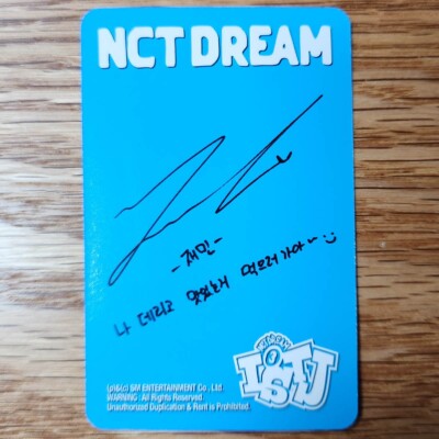NCTDREAM JAEMIN 韓国公式トレカ レア Jaemin Official Photocard NCT Dream The 3rd Album ISTJ Photobook