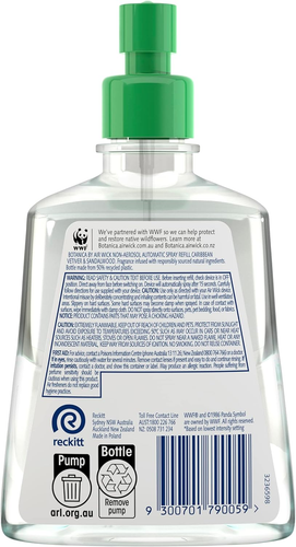 by Air Wick Automatic Spray Air Freshener Refill, Caribbean Vetiver & Sandalwood - Picture 3 of 8