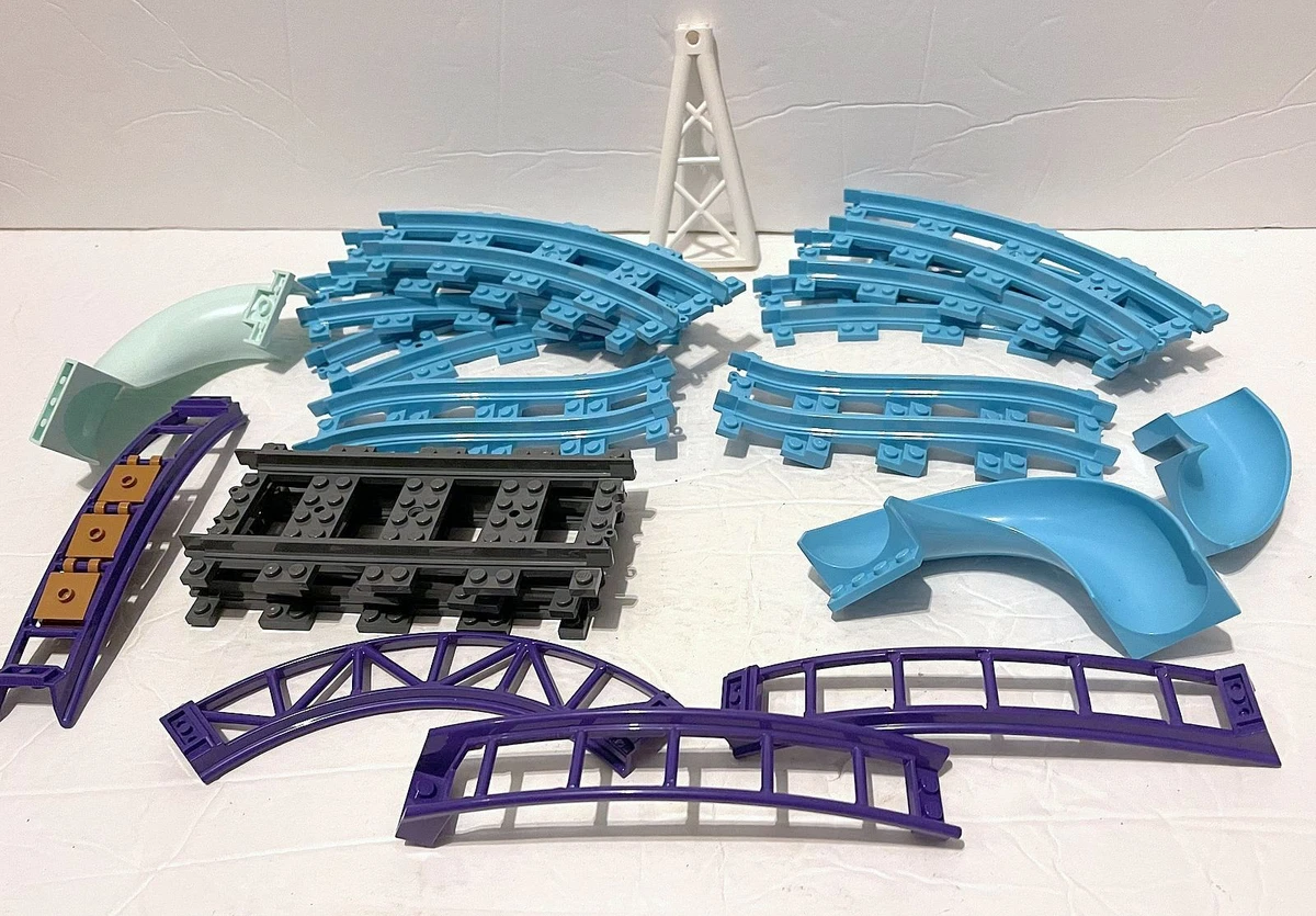 Lego roller coaster track pieces cheap ebay