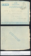 North Borneo Air Letter printed inscription refers to Operation Python