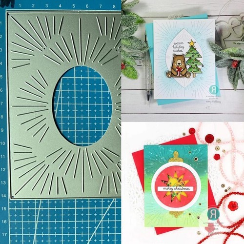 Metal Cutting Dies Scrapbooking Frame Embossing Stencil Paper Card Crafts Mold