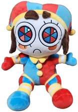 POMNI THE AMAZING DIGITAL CIRCUS 12" PLUSH OFFICIAL GLITCH LICENSED w/ TAGS