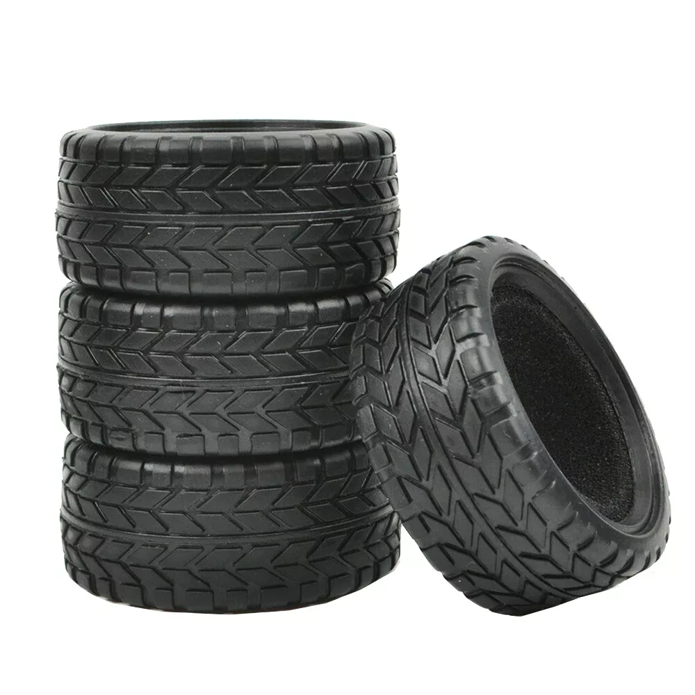 Rc On-Road Tires W/foam Tyre for Tamiya TT-02 HPI Yokomo Traxxas 4tec 2.0  Cars