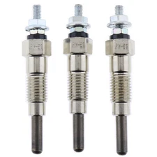 3X Glow Plug 129155-77801 129155-77800 for Yanmar KE2D KE3A KE3D KE4A KE4D