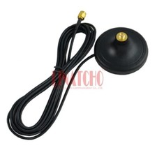WiFi Router Antenna RP-SMA Female to RP Male Weak Magnetic Base Extension Cable