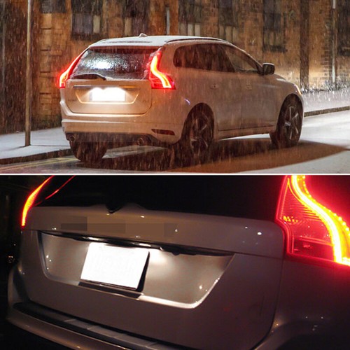 LED -Auto -Nummernschild 12V Weißes Licht für Volvo S40 S60 S80 XC70 XC60 _cn - Photo 9/12