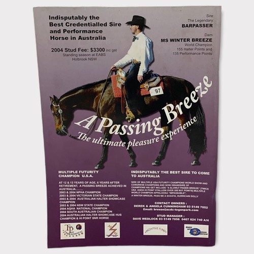 Australian Performance Horse Magazine - August / September 2004 - Vintage - Picture 2 of 2