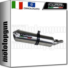 GPR SCARICO OMOLOGATO + RACCORDO HOM SATINOX YAMAHA TDM 850 1997 97 1998 98