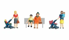 NEW Woodland Scenics A1832 Moms & Kids - HO Scale