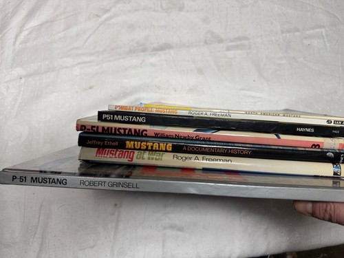 P51 Mustang Books Military Aviation - Job Lot - Picture 2 of 2
