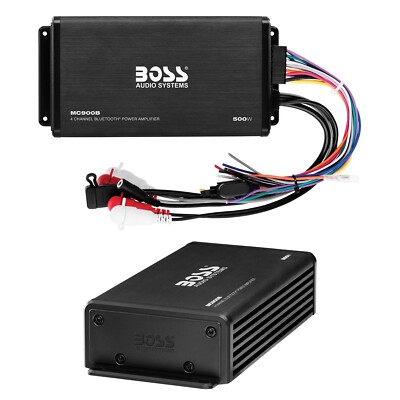 Boss Audio MC900B 500 Watt 4 Channel Amplifier for sale online | eBay