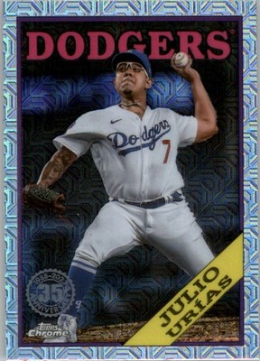 2023 Topps '88 Topps Silver Pack Chrome Series 2 #2T88C30 Julio Urias - BB