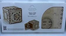 UGears Mechanical Puzzle Model Safe Wood NEW
