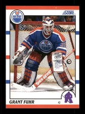  1990 Grant Fuhr 275 Oilers 31 Score Hockey Sports Trading Card 