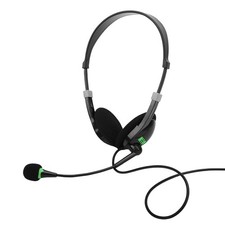 3.5mm Wired Headset With Mic For Call Center PC Laptop Phone