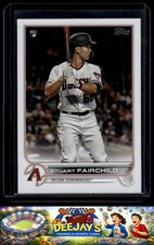 2022 Topps #163 Stuart Fairchild Rookie Arizona Diamondbacks