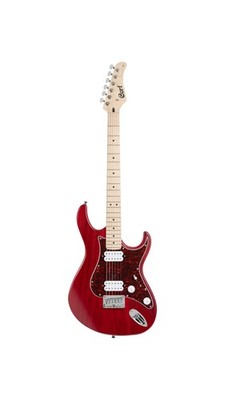 Cort G100 HH G Series Double Cutaway Electric Guitar Black Cherry