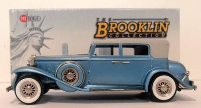 Brooklin Maßstab 1:43 BRK96A - 1931 Marmon Sixteen 4Dr Conv Limousine met blau/grau