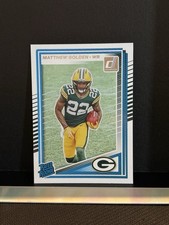 2025 Donruss #311 Matthew Golden Rated Rookie RC Green Bay Packers