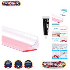 39-Inch Silicone Shower Seal Strip with 20G Glue - Premier Wet Room Barrier
